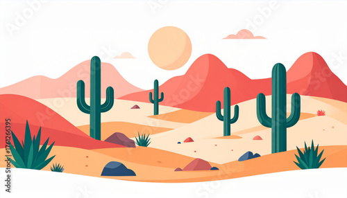 Minimal Desert Flora
