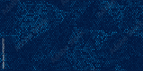 Abstract Pixel Digital technology backgrop. Halftone Pixel Effect Background