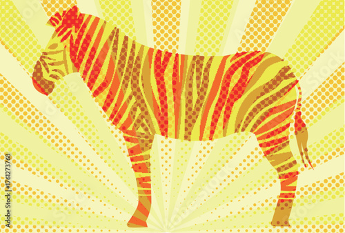 午　年賀状　干支　背景