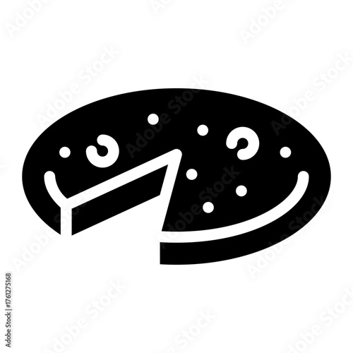 omelette glyph icon