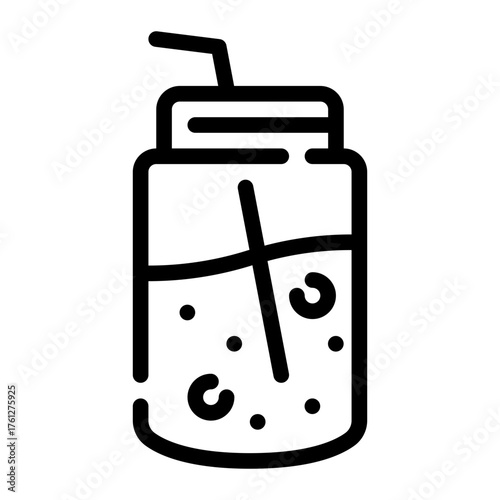 smoothie line icon