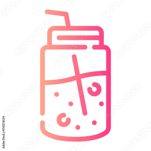 smoothie gradient icon