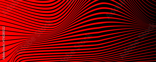 Groovy hippie 70s backgrounds. Waves, swirl, twirl pattern. Twisted and distorted vector texture in trendy retro psychedelic style. Vector