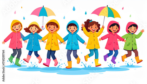 Rainy Day Raincoat Parade