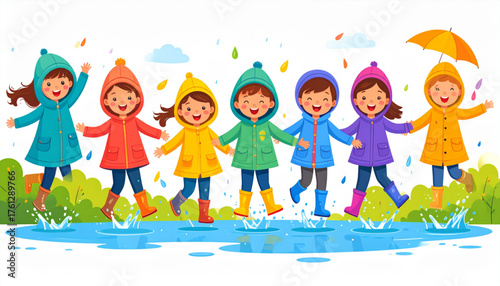 Rainy Day Raincoat Parade