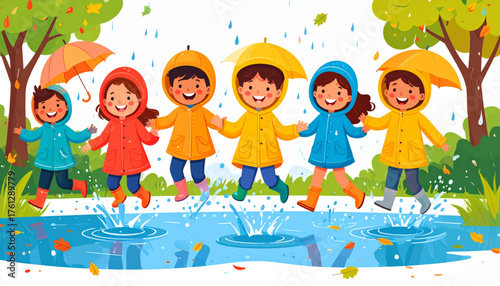 Rainy Day Raincoat Parade