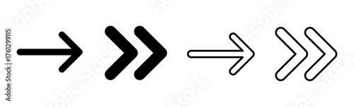 Arrow icon set. Arrow symbol. Arrow sign for your web design.