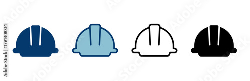 Helmet icon vector isolated on white background. Motorcycle helmets. Racing helmet. construction helmet icon. Safety helmet