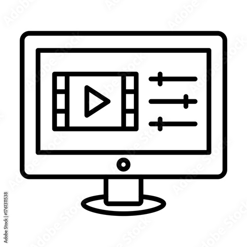Video editing Icon