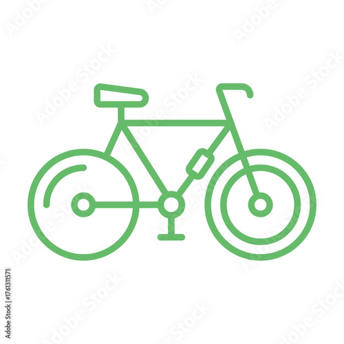 Bicycling Icon