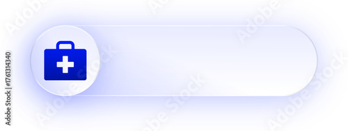 Glowing First Aid Kit Button