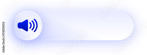 Glowing Speaker Volume Button