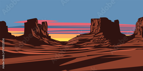 The Crimson Hour of the Canyon