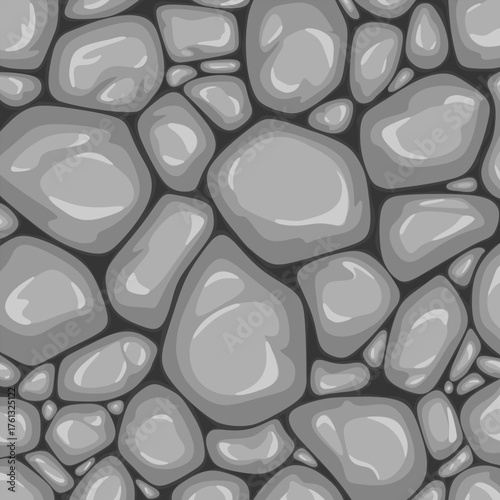 Stone pattern background vector design