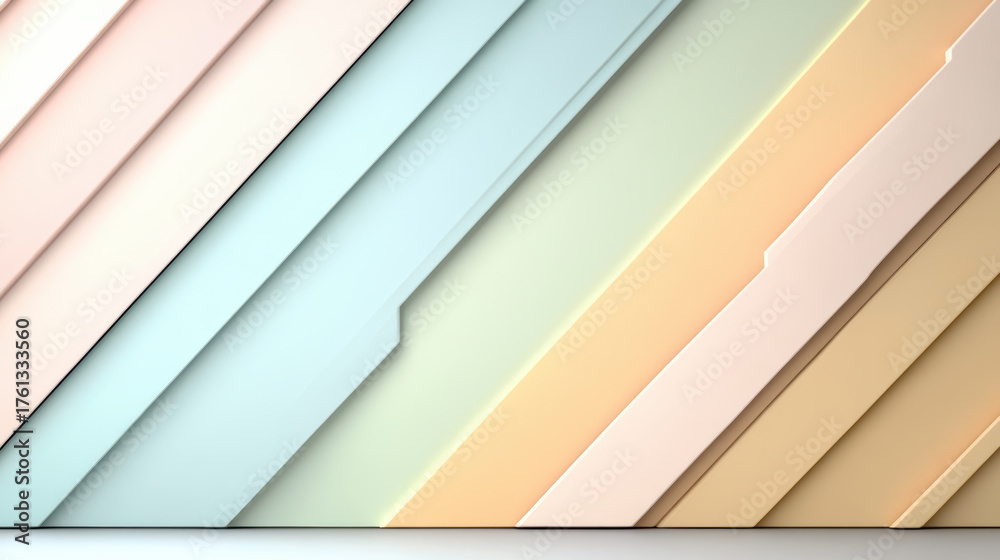 Obraz premium Minimal gradient with diagonal light shadow design creates soothing atmosphere