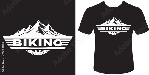 Dynamic bicycle rider in action with vibrant colors