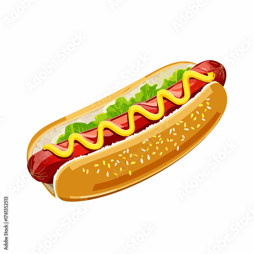 Wallpaper Mural Hot Dog Torontodigital.ca