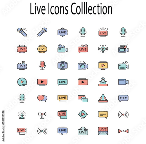 Live Broadcast Concept – Streaming, Performance, and Real-Time Communication