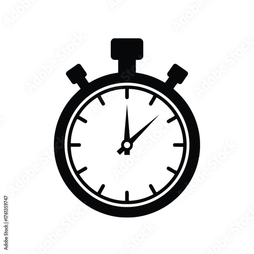 Vector illustration of stopwatch icon