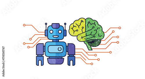 Integrating Artificial Intelligence with Human Cognition A Conceptual Visualization of Robotics, Machine Learning, and Advanced Neural Network Systems