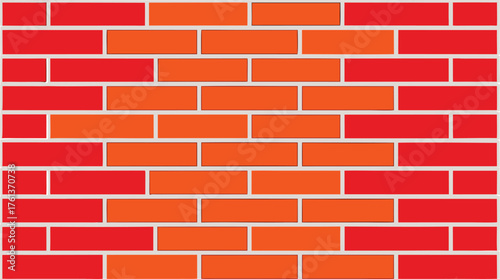 horizontal thin brick tile texture.