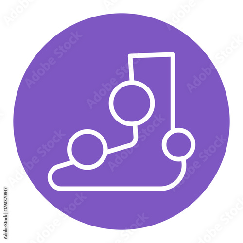 Washing Foot Vector Icons