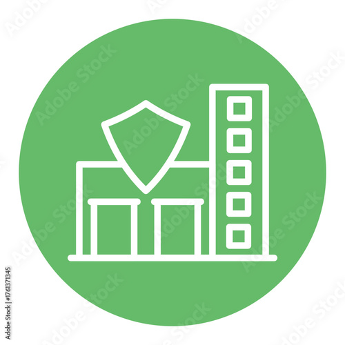 Police Station Vector Icons