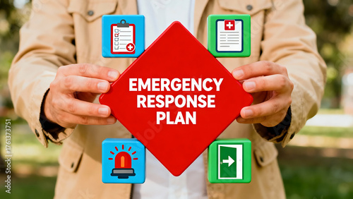 Concept of emergency response plan. Emergency Preparedness and Training.new concept