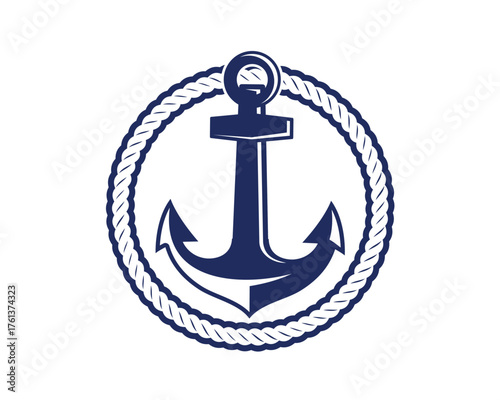anchor icon vector illustration