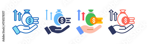 Share Holder multistyle icon