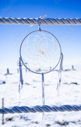 Dream catcher on a sunny day
