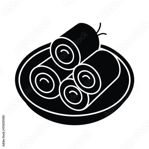 Banh Cuon Steamed Rolls Vietnamese Dish