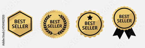 Best Seller and Quality Badge Set