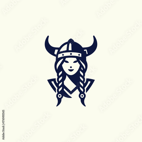 Viking Girl Logo