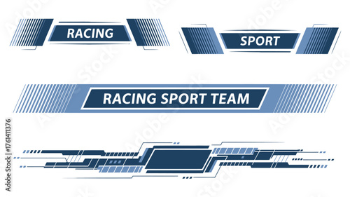 Car Racing Stripe Graphics Pack,  Vector EPS set featuring dynamic lines, racing decals, sport car stripe designs, perfect for auto customization, motorsport branding, and automotive illustration 