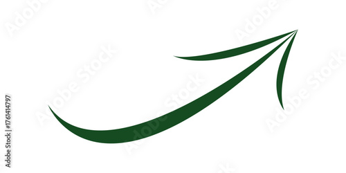Hand-drawn Black marker arrow isolated on a transparent background, hand-drawn. Arrow icon. Arrow drawn with black marker on white background.