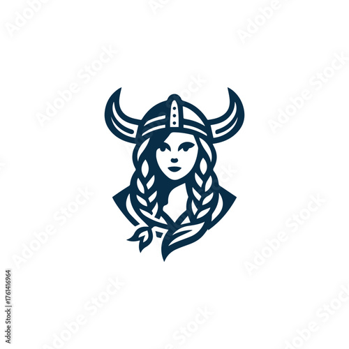 Viking Girl Logo