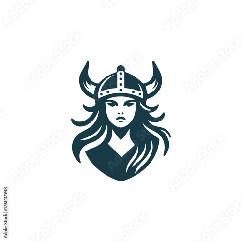 Viking Girl Logo