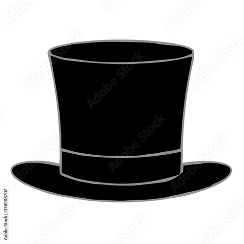 black top hat