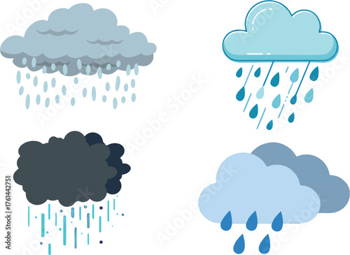 A vector of Rain Cloud