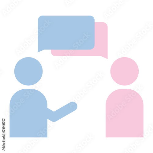 counseling flat icon