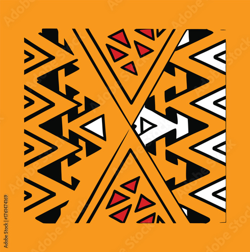 Abstract polygonal pattern texture