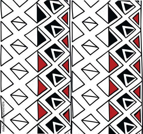 Abstract polygonal pattern texture