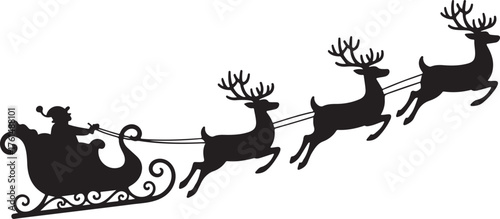 Santa Claus sleigh
