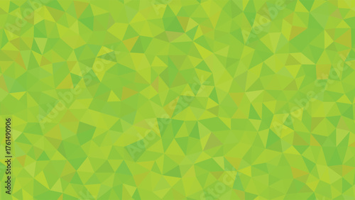 Vibrant green polygonal mosaic for fresh backgrounds and uplifting designs, great for eco-friendly branding and modern tech interfaces, nature inspired