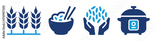 rice, wheat, grain, chopsticks, bowl, food, cooking, hands, rice grains, rice cooker, kitchen appliance, agriculture, healthy food, meal, preparation, harvest, cereal, nutrition, healthy eating, kitch