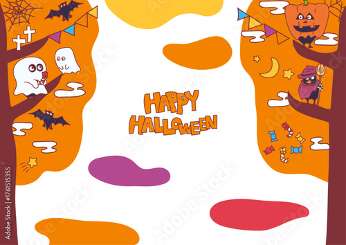 ハロウィンフレーム