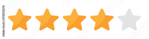 rating, stars, review, feedback, score, evaluation, customer, service, product, quality, opinion, satisfaction, ranking, five stars, four stars, partial, incomplete, gray, orange, icon, symbol, graphi