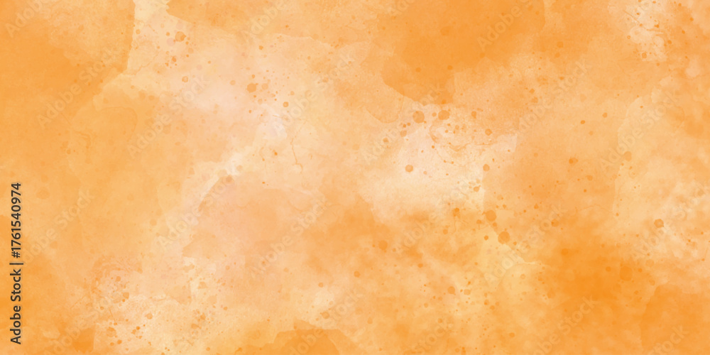 Fototapeta premium texture of the old paper grunge wall splash watercolor retro yellow blank design.