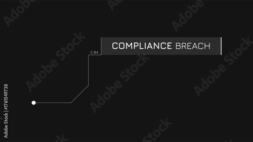 Hud Callout Text Box For Technology Broadcast Title